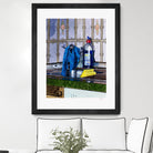 Morning Morlenbach by Gill Alexander on GIANT ART - blue figurative évier