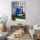 Morning Morlenbach by Gill Alexander on GIANT ART - yellow men and women