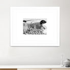 Outing by Gill Alexander on GIANT ART - white black & white woman