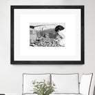 Outing by Gill Alexander on GIANT ART - white black & white woman