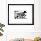 Outing by Gill Alexander on GIANT ART - white black & white woman