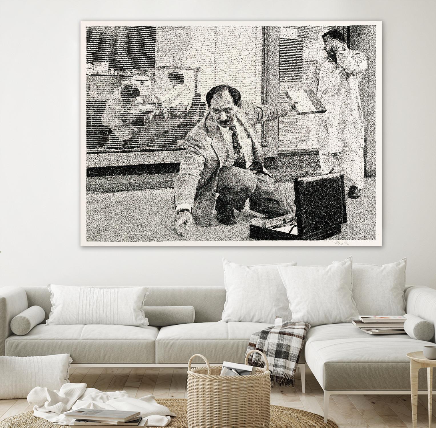 Reach by Gill Alexander on GIANT ART - white men and women