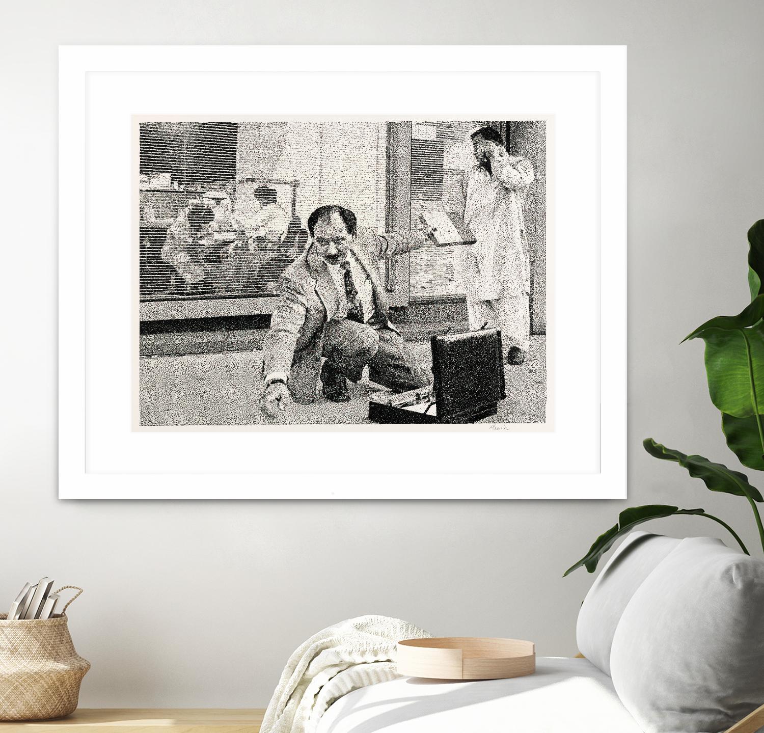 Reach by Gill Alexander on GIANT ART - white black & white hommes