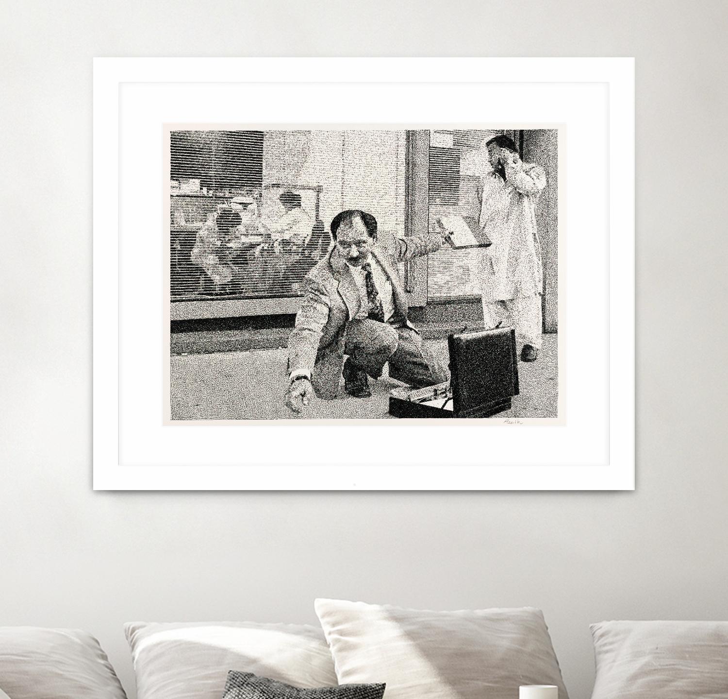 Reach by Gill Alexander on GIANT ART - white black & white hommes