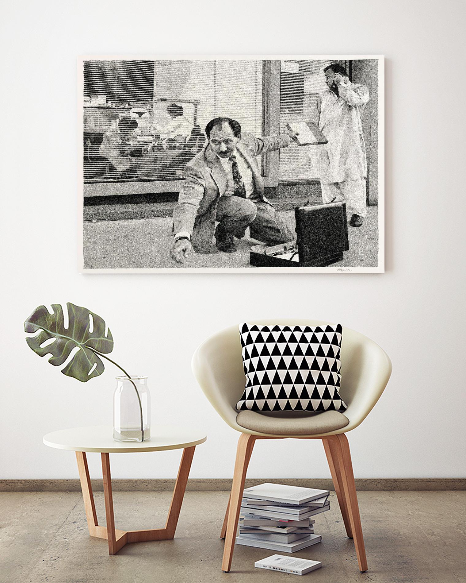 Reach by Gill Alexander on GIANT ART - white black & white hommes