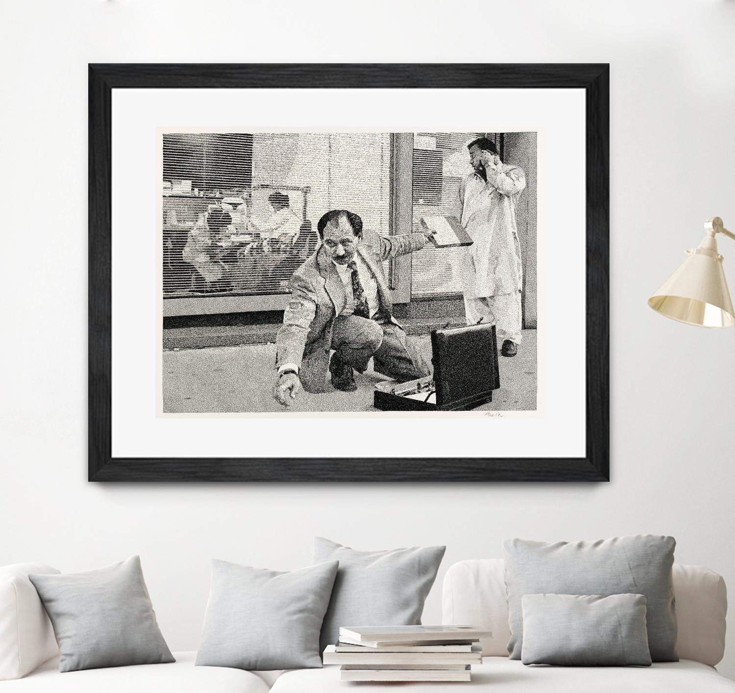 Reach by Gill Alexander on GIANT ART - white black & white hommes