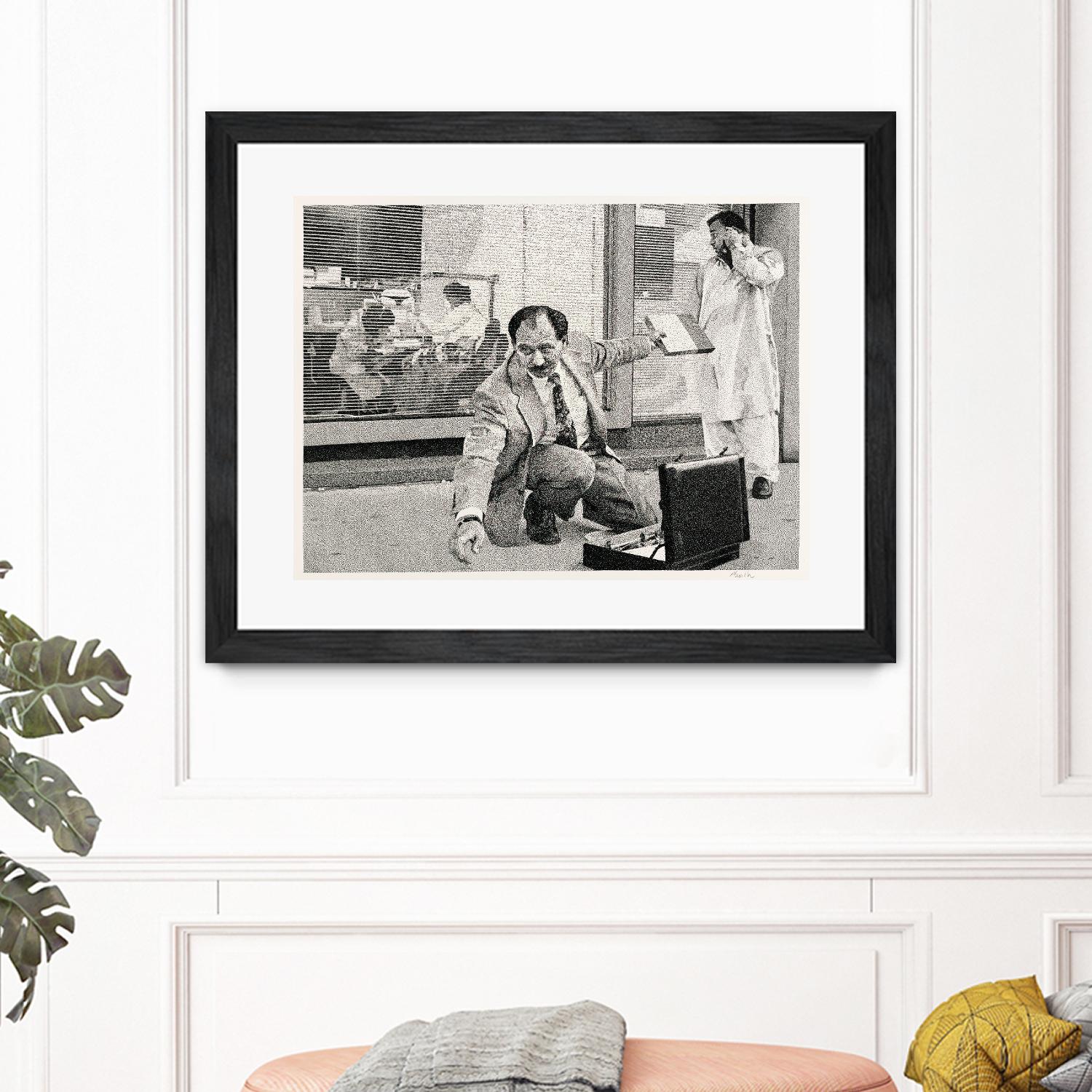 Reach by Gill Alexander on GIANT ART - white black & white hommes