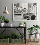 Reach by Gill Alexander on GIANT ART - white black & white hommes