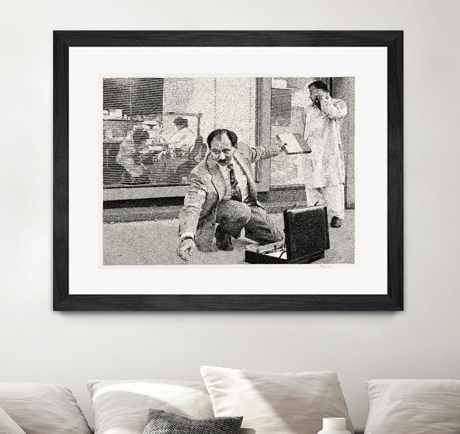 Reach by Gill Alexander on GIANT ART - white black & white hommes