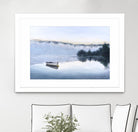 Brume sur le lac d'argent by Jocelyne Maucotel on GIANT ART - green costal artistes du québec