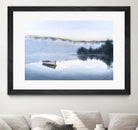 Brume sur le lac d'argent by Jocelyne Maucotel on GIANT ART - green costal artistes du québec