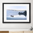 Brume sur le lac d'argent by Jocelyne Maucotel on GIANT ART - green costal artistes du québec