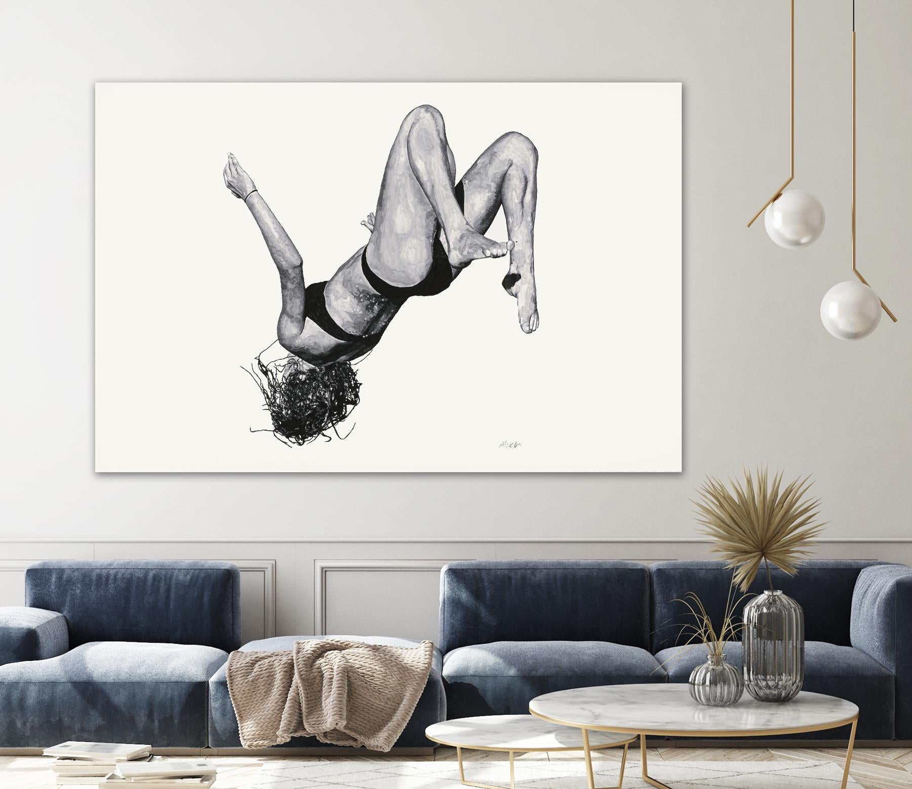 Tricia by Gill Alexander on GIANT ART - white men and women