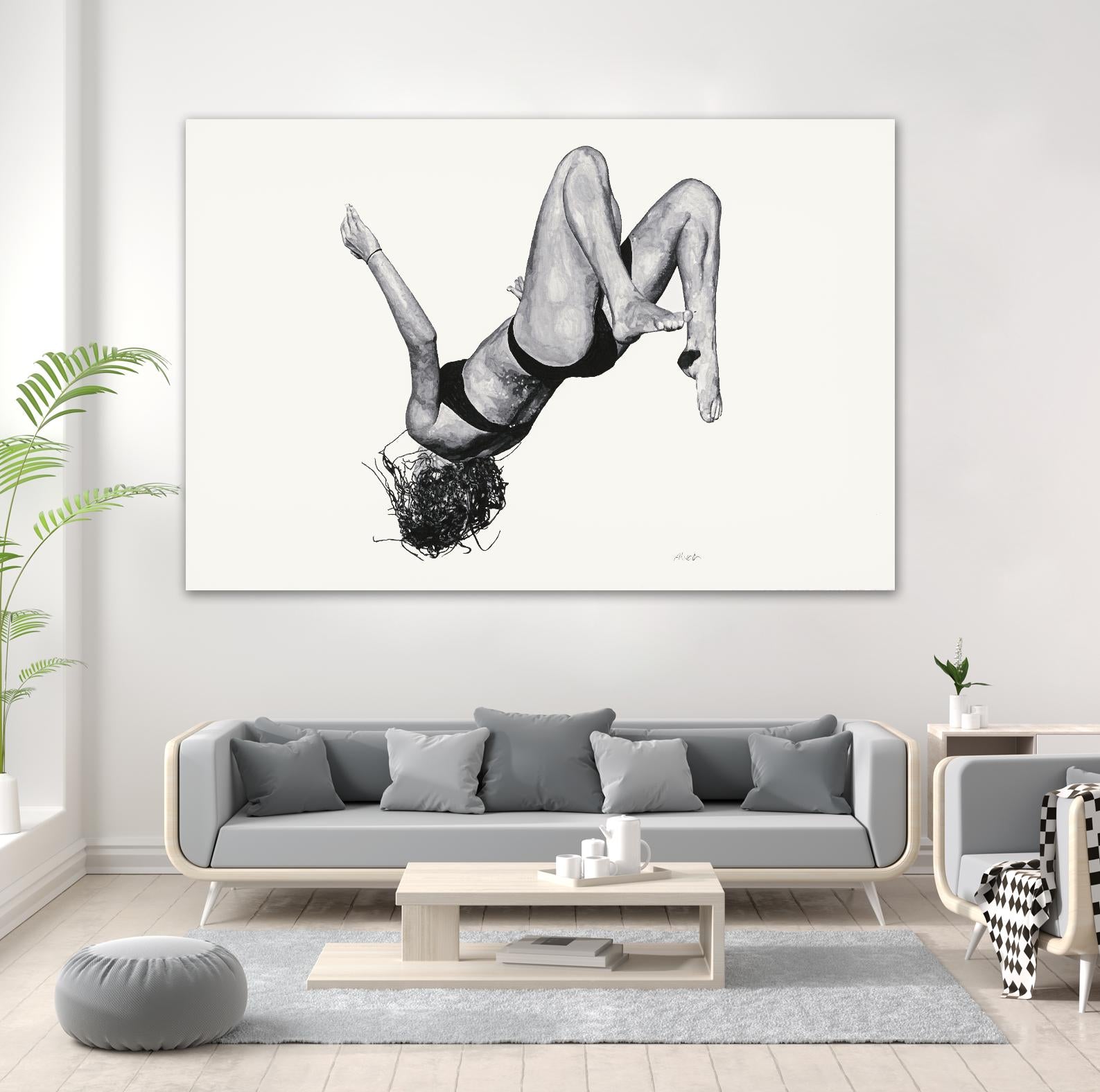 Tricia by Gill Alexander on GIANT ART - white men and women