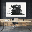 Last look by Gill Alexander on GIANT ART - white men and women