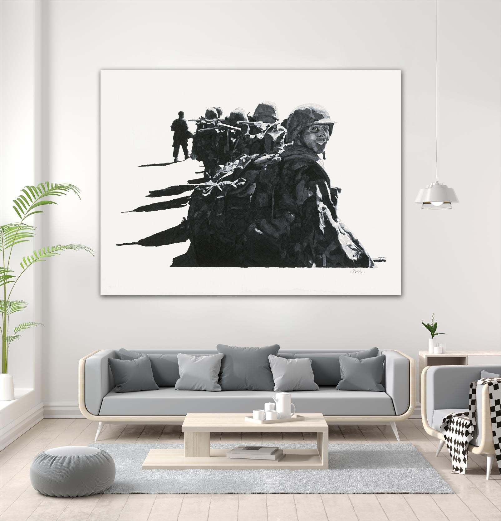 Last look by Gill Alexander on GIANT ART - white men and women