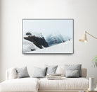 Descending the mountain, Antarctica by Nick Jackson on GIANT ART - white photo art