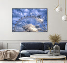 Top half of the London Eye by Nick Jackson on GIANT ART - white photo art