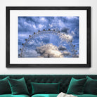 Top half of the London Eye by Nick Jackson on GIANT ART - white photo art