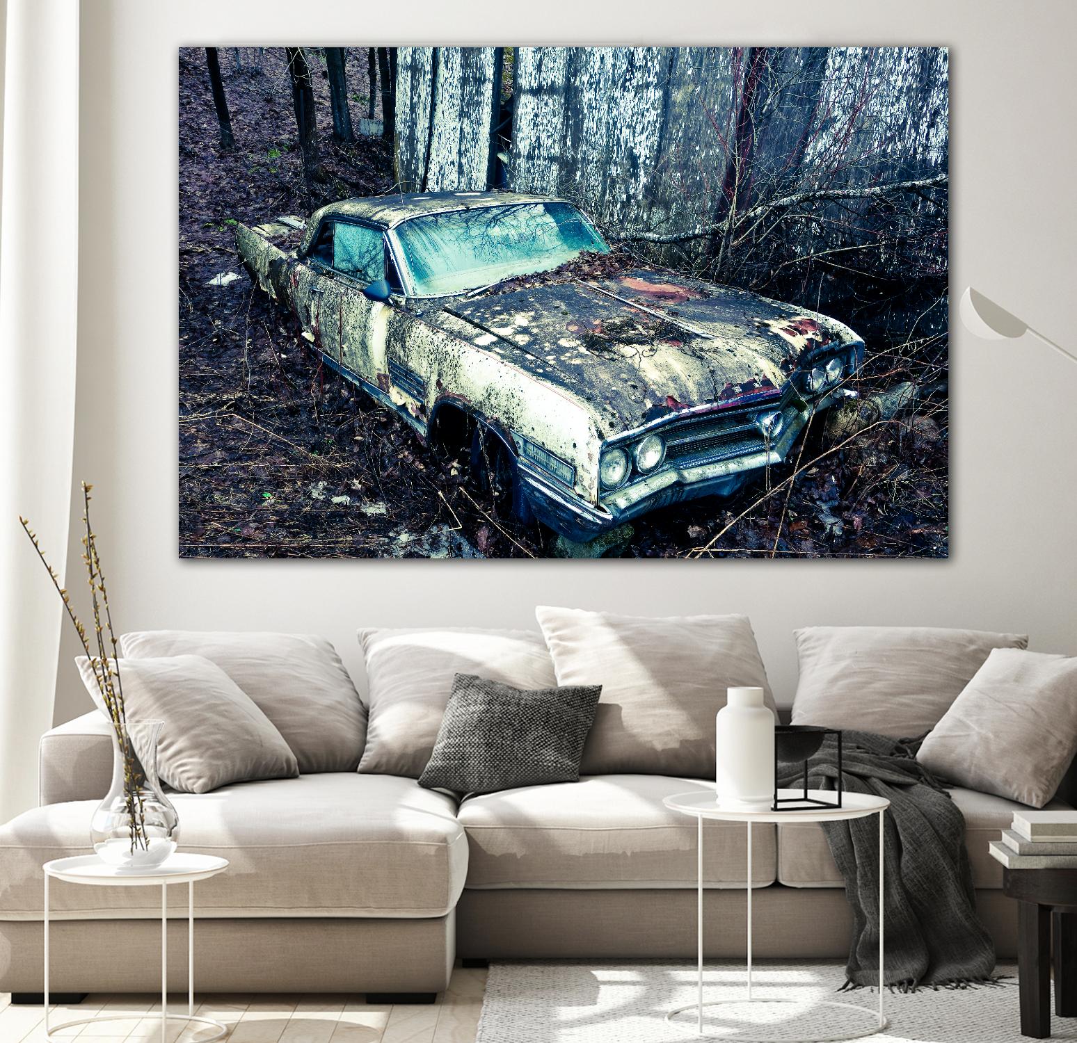 Car I by Jean-François Dupuis on GIANT ART - grey photo art