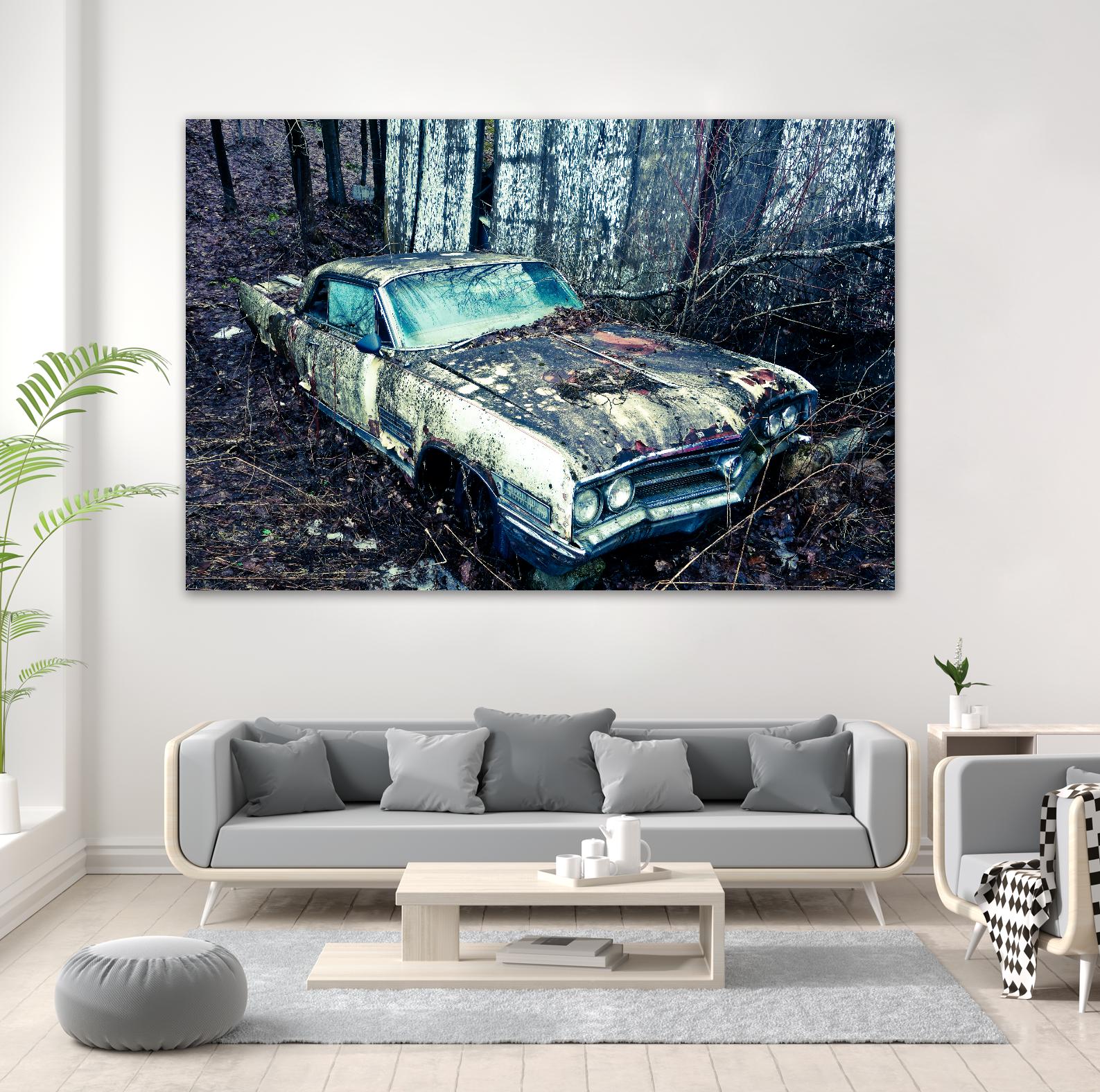 Car I by Jean-François Dupuis on GIANT ART - grey photo art