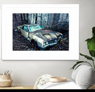 Car I by Jean-François Dupuis on GIANT ART - blue photography automobile