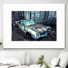 Car I by Jean-François Dupuis on GIANT ART - blue photography automobile