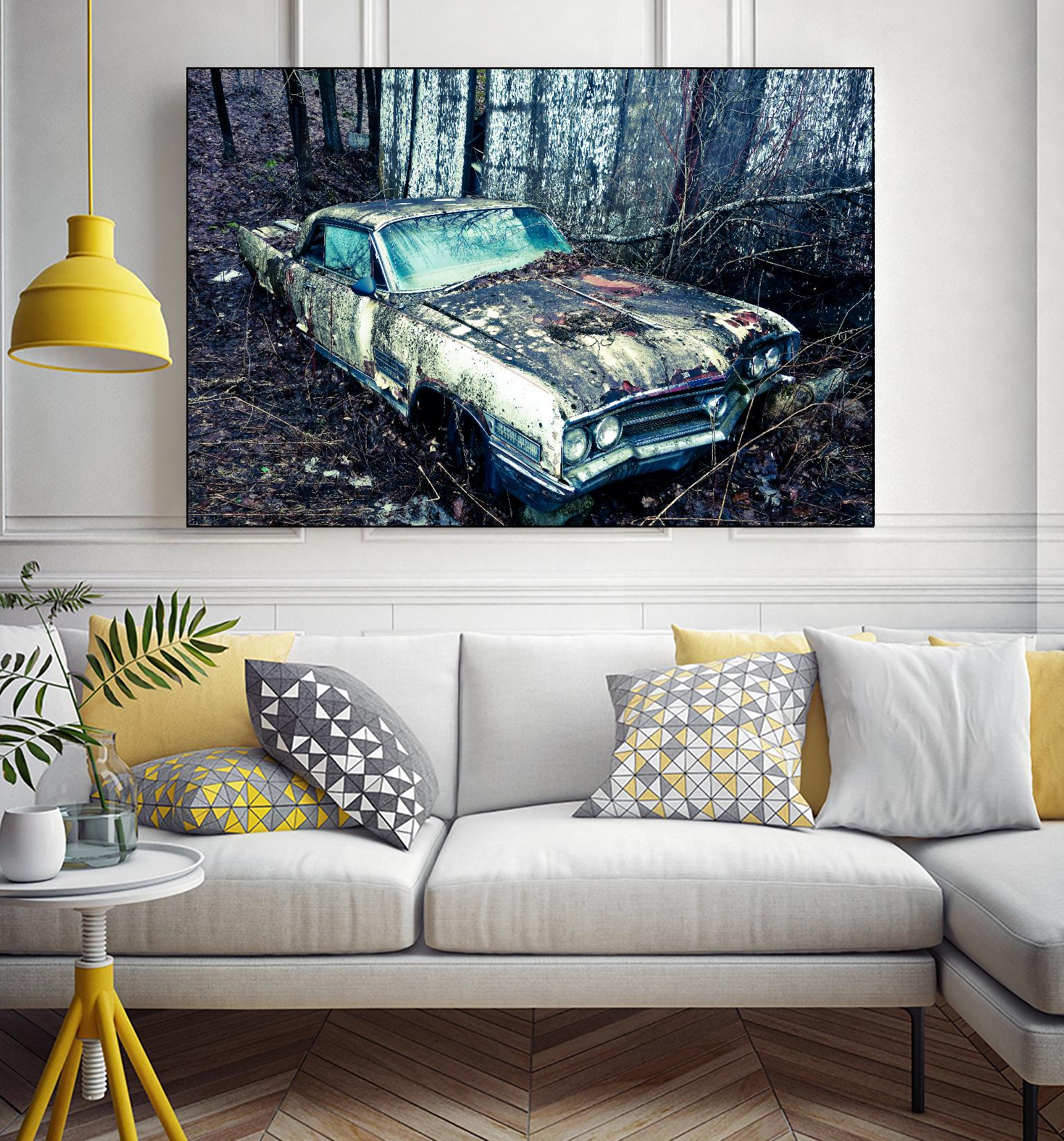 Car I by Jean-François Dupuis on GIANT ART - grey photo art