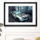 Car I by Jean-François Dupuis on GIANT ART - blue photography automobile