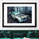 Car I by Jean-François Dupuis on GIANT ART - blue photography automobile