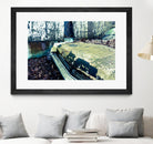 Car III by Jean-François Dupuis on GIANT ART - blue photography rust