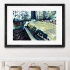 Car III by Jean-François Dupuis on GIANT ART - blue photography rust