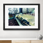 Car III by Jean-François Dupuis on GIANT ART - blue photography rust