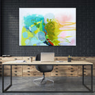 Find me comfort by Claire Desjardins on GIANT ART - yellow abstract