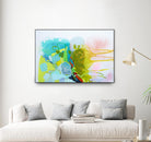 Find me comfort by Claire Desjardins on GIANT ART - yellow abstract