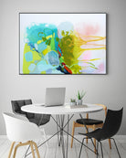 Find me comfort by Claire Desjardins on GIANT ART - yellow abstract