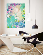 Little Kitten by Claire Desjardins on GIANT ART - blue abstract artistes du québec