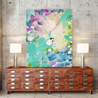 Little Kitten by Claire Desjardins on GIANT ART - blue abstract artistes du québec