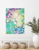 Little Kitten by Claire Desjardins on GIANT ART - blue abstract artistes du québec