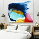 Maya IV by Claire Desjardins on GIANT ART - red abstract transparence