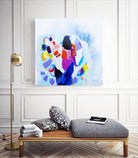 Now that we are we all friends by Claire Desjardins on GIANT ART - pink abstract