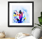 Now that we are we all friends by Claire Desjardins on GIANT ART - blue abstract