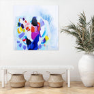 Now that we are we all friends by Claire Desjardins on GIANT ART - pink abstract