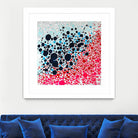 Puddles of people by Claire Desjardins on GIANT ART - blue abstract