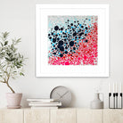 Puddles of people by Claire Desjardins on GIANT ART - blue abstract