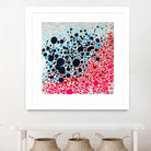 Puddles of people by Claire Desjardins on GIANT ART - blue abstract