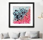 Puddles of people by Claire Desjardins on GIANT ART - blue abstract