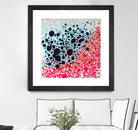 Puddles of people by Claire Desjardins on GIANT ART - blue abstract