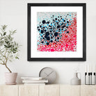 Puddles of people by Claire Desjardins on GIANT ART - blue abstract