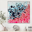 Puddles of people by Claire Desjardins on GIANT ART - blue abstract